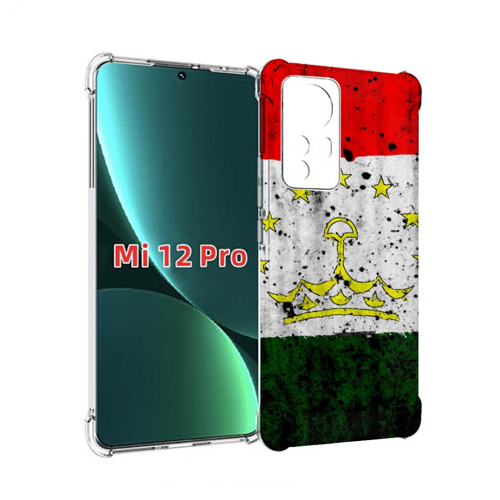 

Чехол MyPads герб флаг таджикистан для Xiaomi 12S Pro, Прозрачный, Tocco