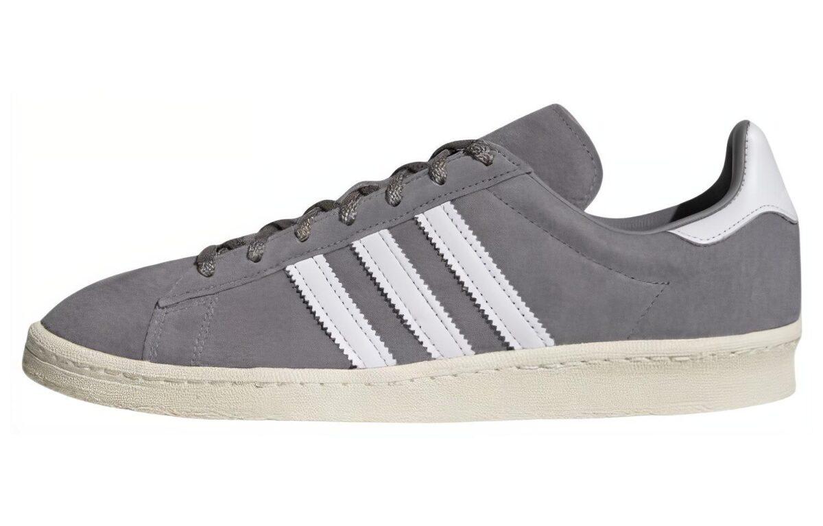

Кеды унисекс Adidas Campus 80S серые 46 EU, Серый, Campus 80S
