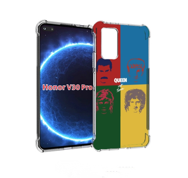 

Чехол бампер MyPads hot space queen альбом для Honor V30, Прозрачный, Tocco