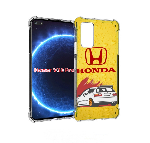 

Чехол бампер MyPads honda-motor для Honor V30 Pro, Прозрачный, Tocco