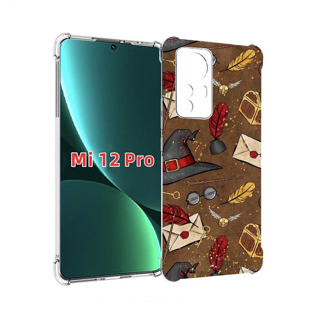 

Чехол MyPads гарри-поттер-вайб для Xiaomi 12S Pro, Прозрачный, Tocco