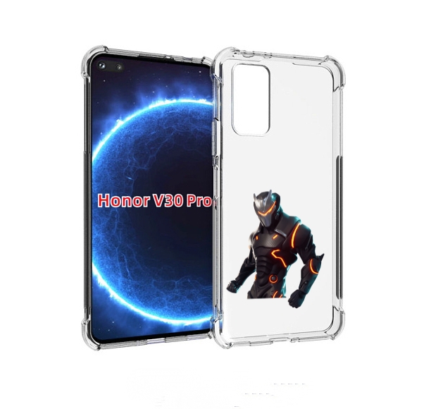 

Чехол бампер MyPads fortnite-1 для Honor V30 Pro, Прозрачный, Tocco