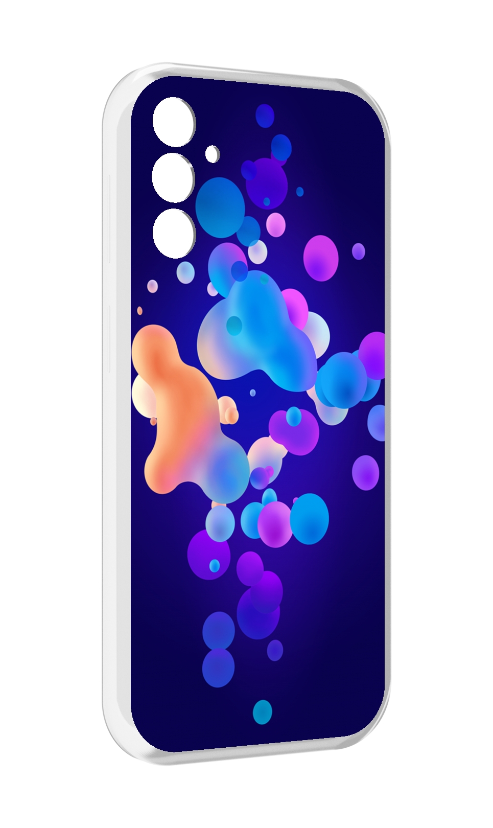 

Чехол MyPads абстрактные-пузырьки для Samsung Galaxy M13, Прозрачный, Tocco