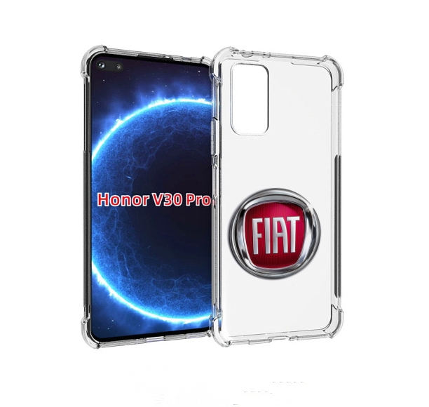 

Чехол бампер MyPads fiat-фиат мужской для Honor V30 Pro, Прозрачный, Tocco