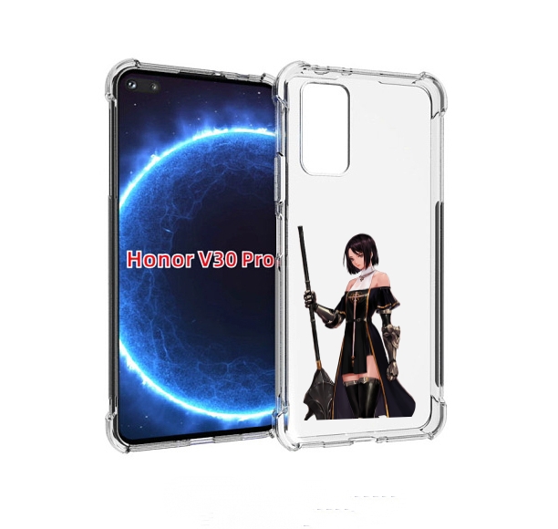 

Чехол бампер MyPads dungeon-fighter для Honor V30 Pro, Прозрачный, Tocco