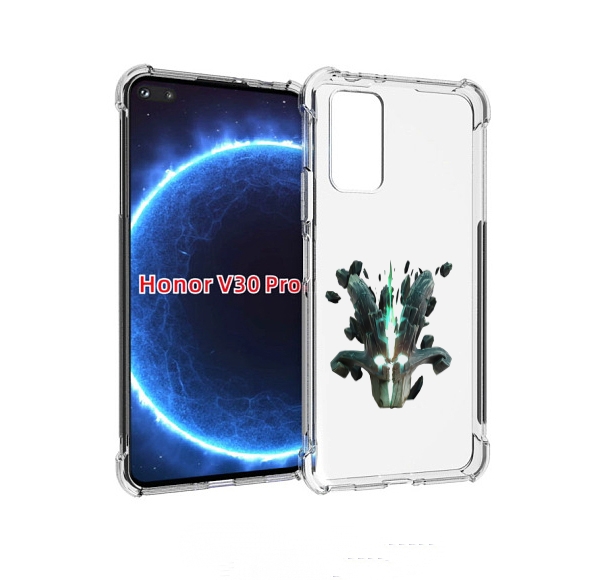 

Чехол бампер MyPads dota 2 juggernaut для Honor V30 Pro, Прозрачный, Tocco