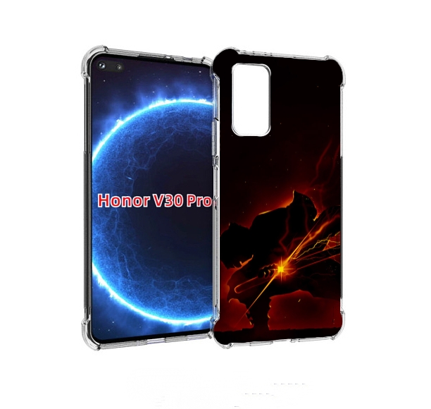 

Чехол бампер MyPads demon-slayer-зеницу для Honor V30 Pro, Прозрачный, Tocco