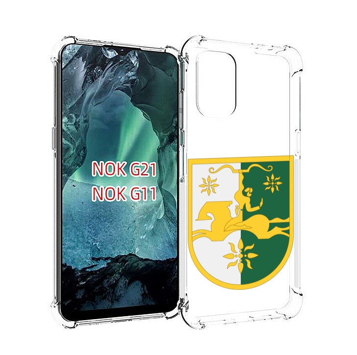 

Чехол Mypads Герб-Абхазии Для Nokia G11/G21, Прозрачный, Tocco