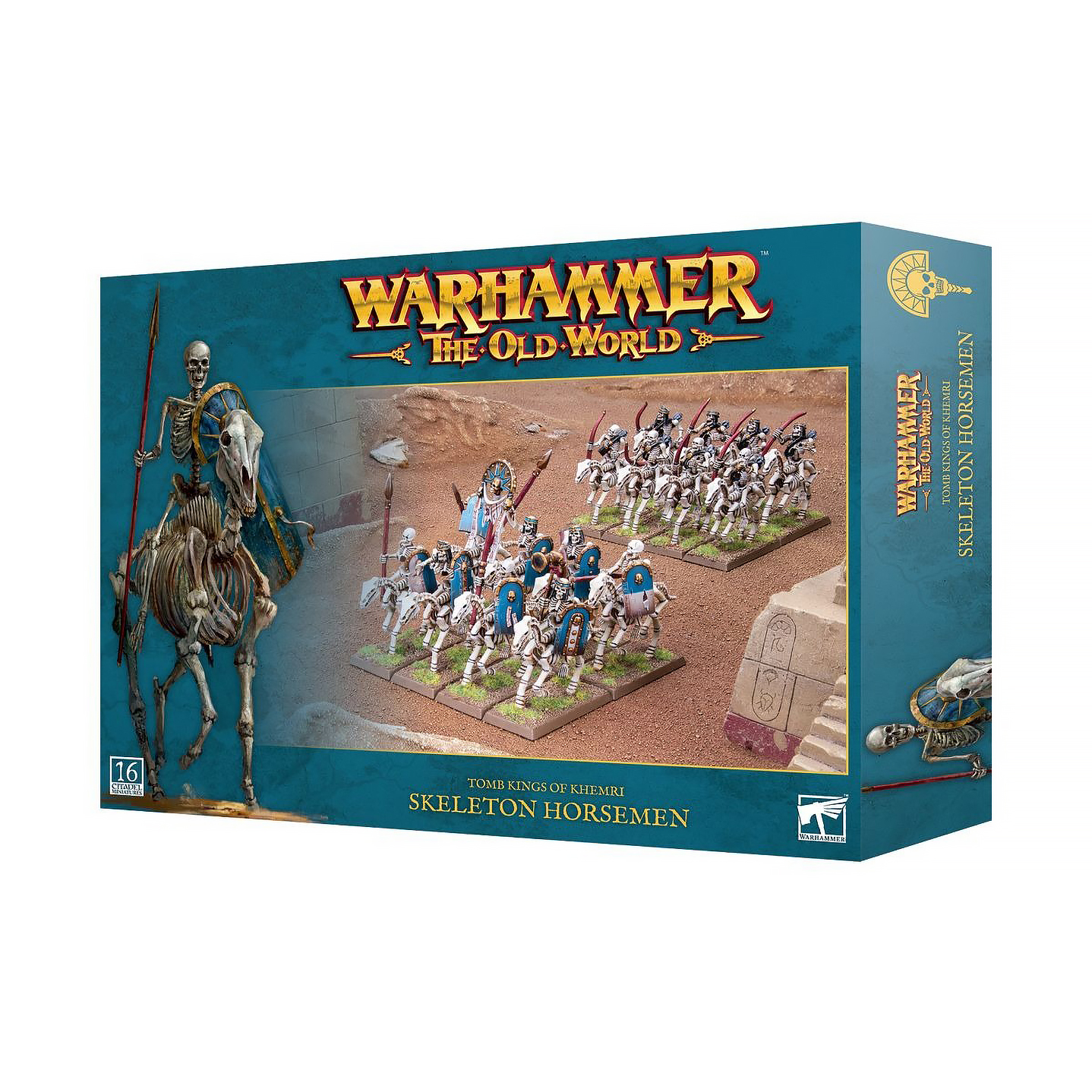 

Миниатюры Games Workshop Warhammer The Old World Tomb King Skeleton Horsemen 07-10, Tomb Kings