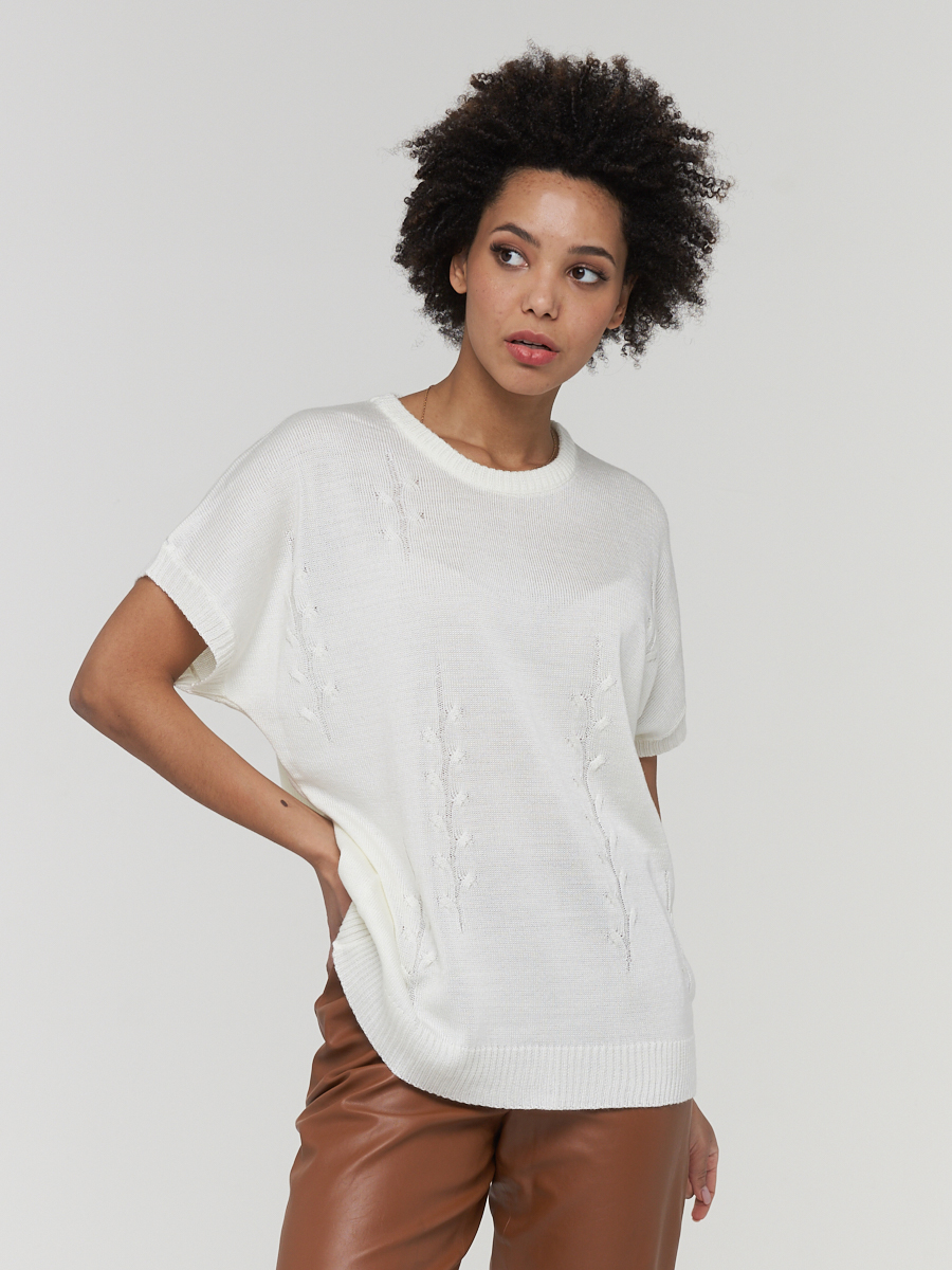 

Джемпер женский VAY 211-41170 белый 58 RU