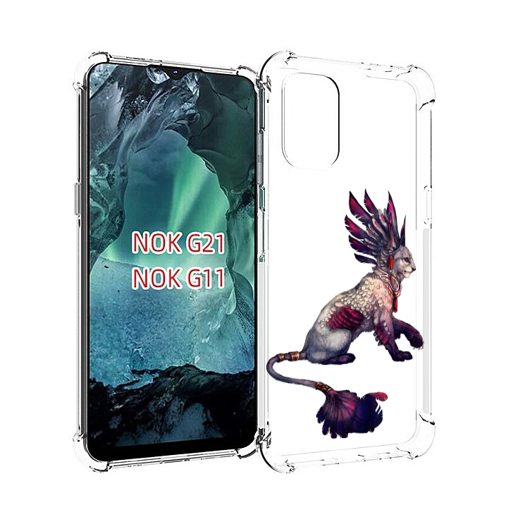 

Чехол Mypads Волшебная-Пума Для Nokia G11/G21, Прозрачный, Tocco