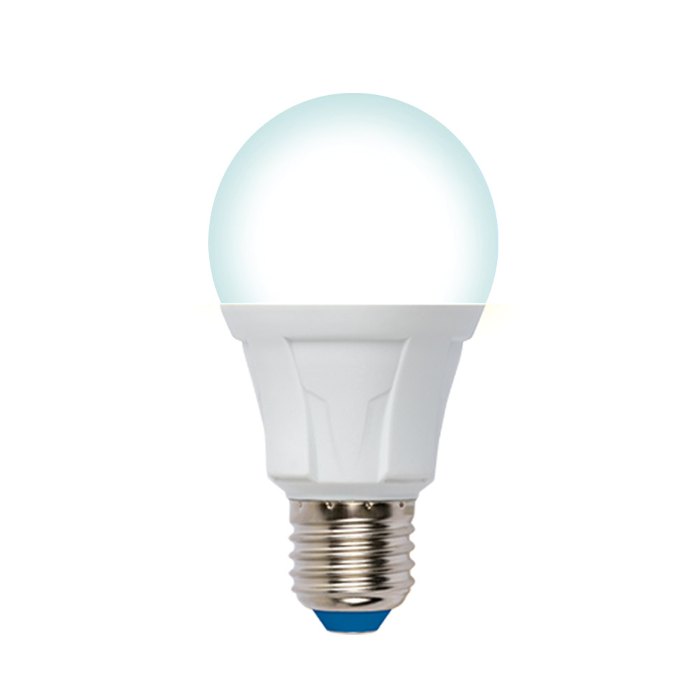 

Лампа Uniel LED-A60, 10W/4000K/E27/FR/DIM, PLP01WH, светодиодная, диммируемая UL-00004286