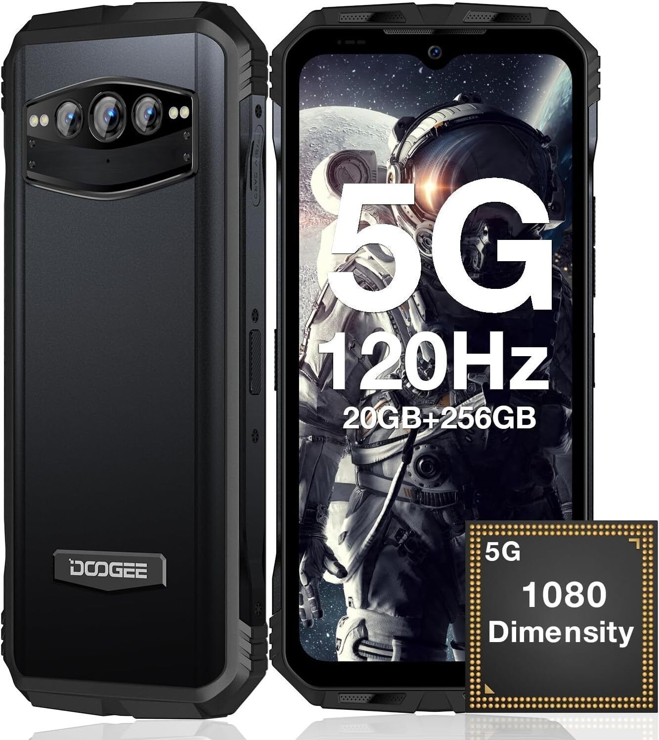 

Смартфон Doogee V30T 12/256GB серый, V30T