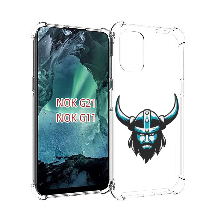 

Чехол Mypads Викинг Для Nokia G11/G21, Прозрачный, Tocco