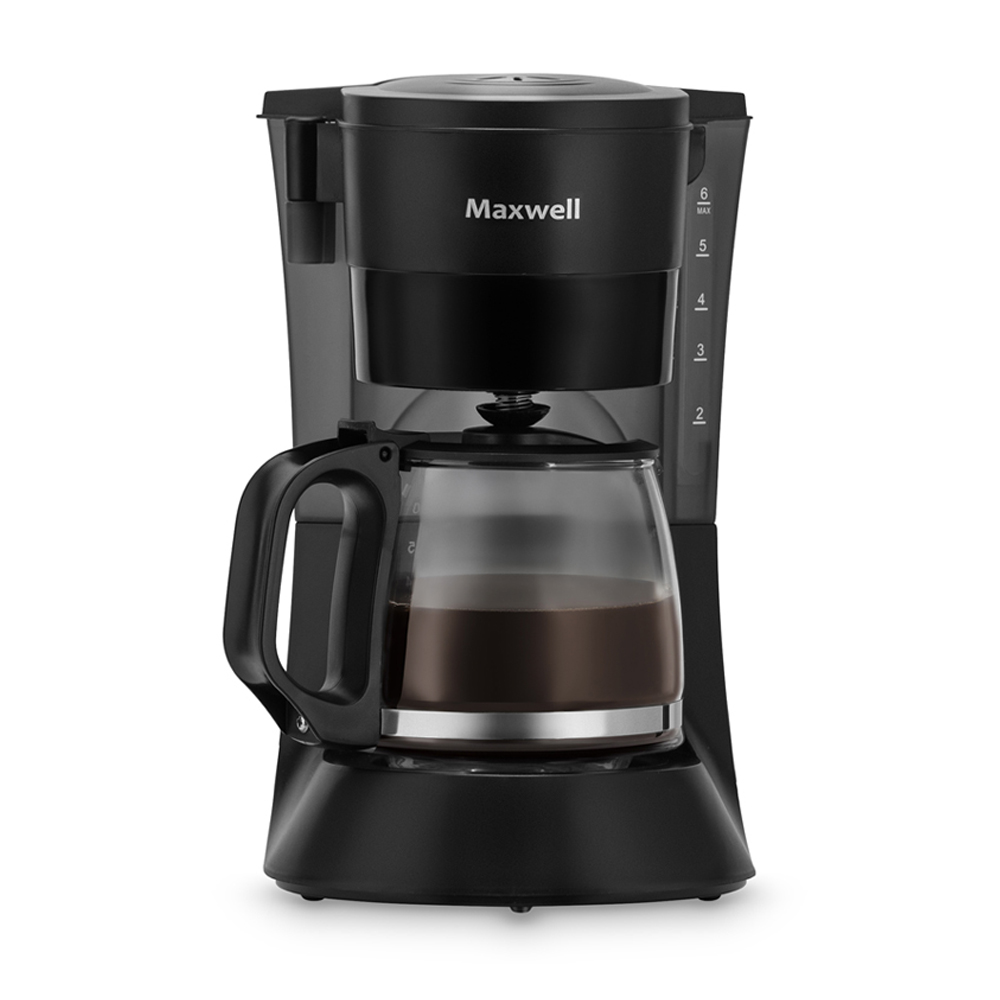 Кофеварка капельного типа Maxwell MW-1650 Black кофеварка капельного типа endever costa 1040 white