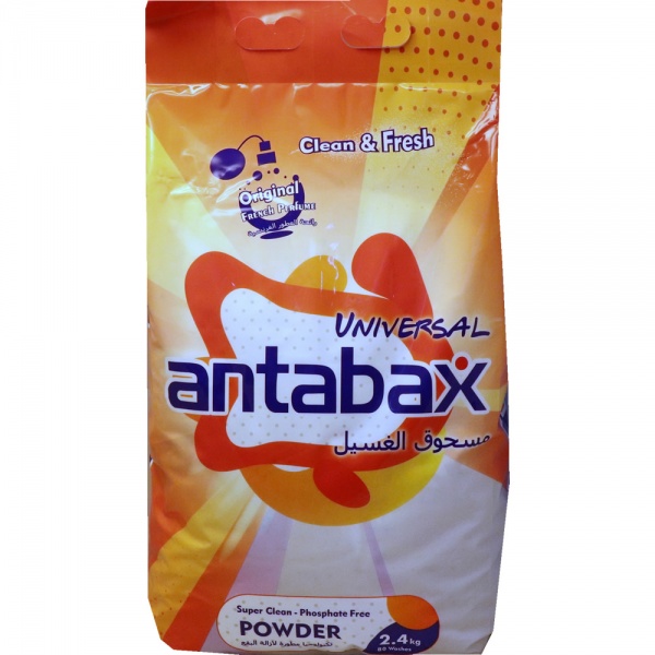 

Стиральный порошок Antabax универсальный, 80 стирок, 2,4 кг