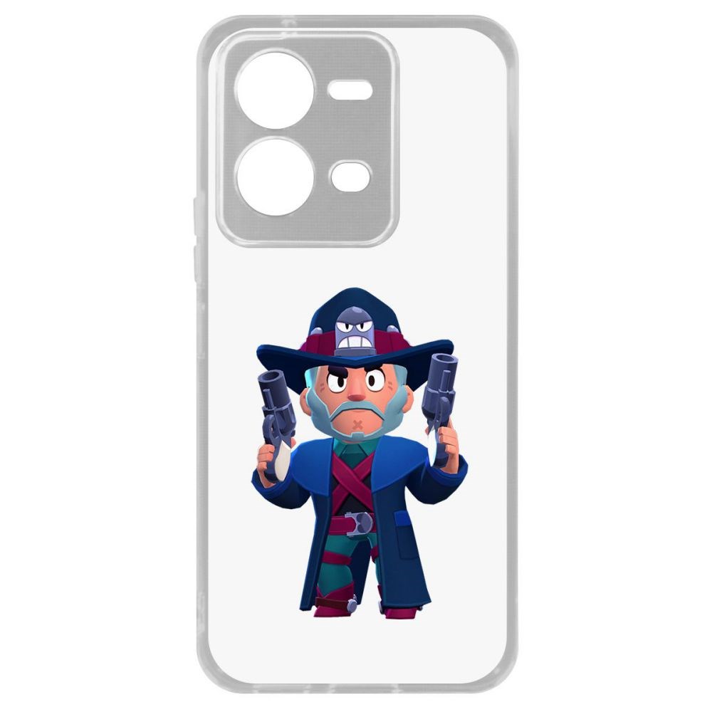 

Чехол Brawl Stars-Стрелок Кольт для Vivo V25e
