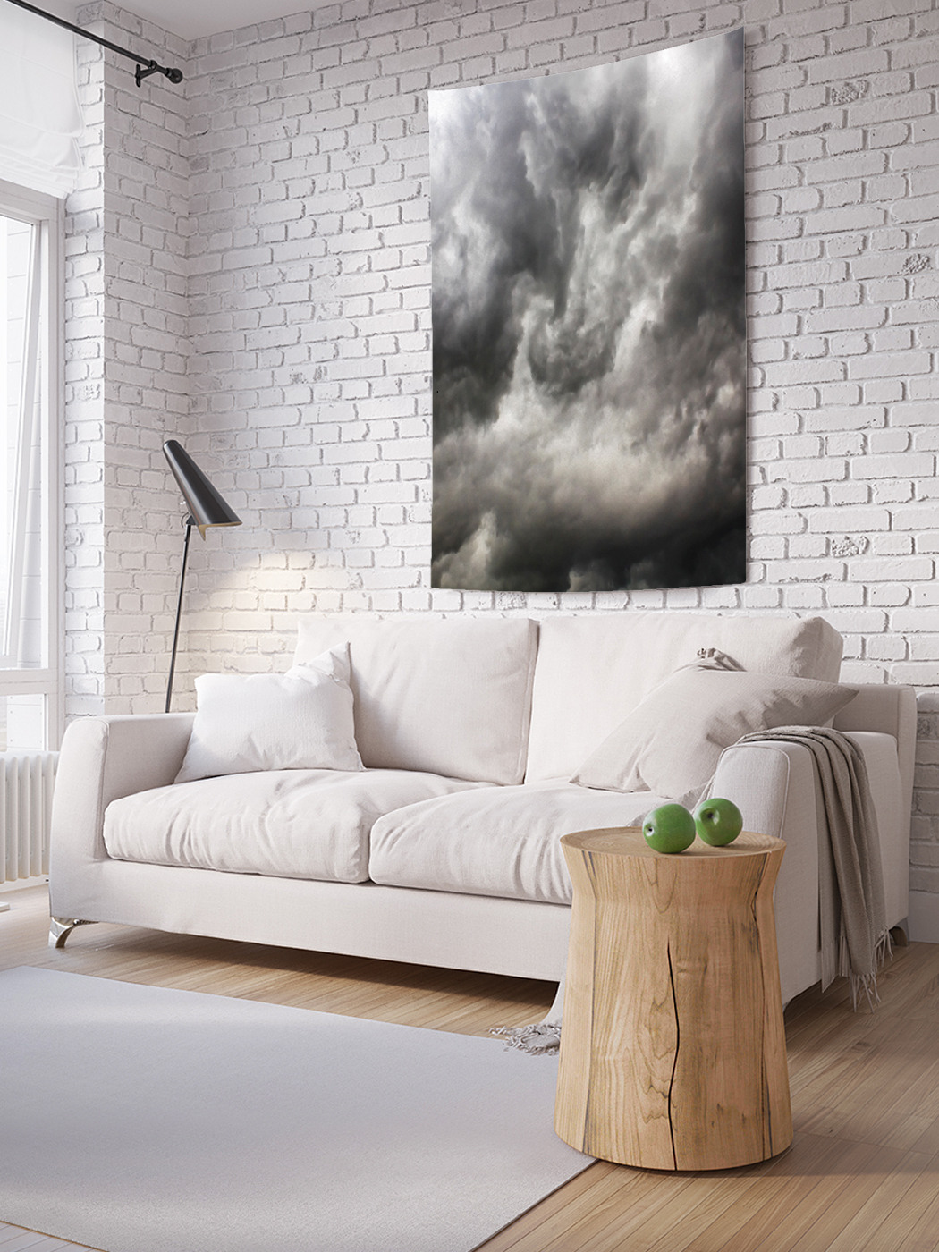 

Вертикальное фотопанно на стену JoyArty Грозовая туча 150x200 см, Грозовая туча