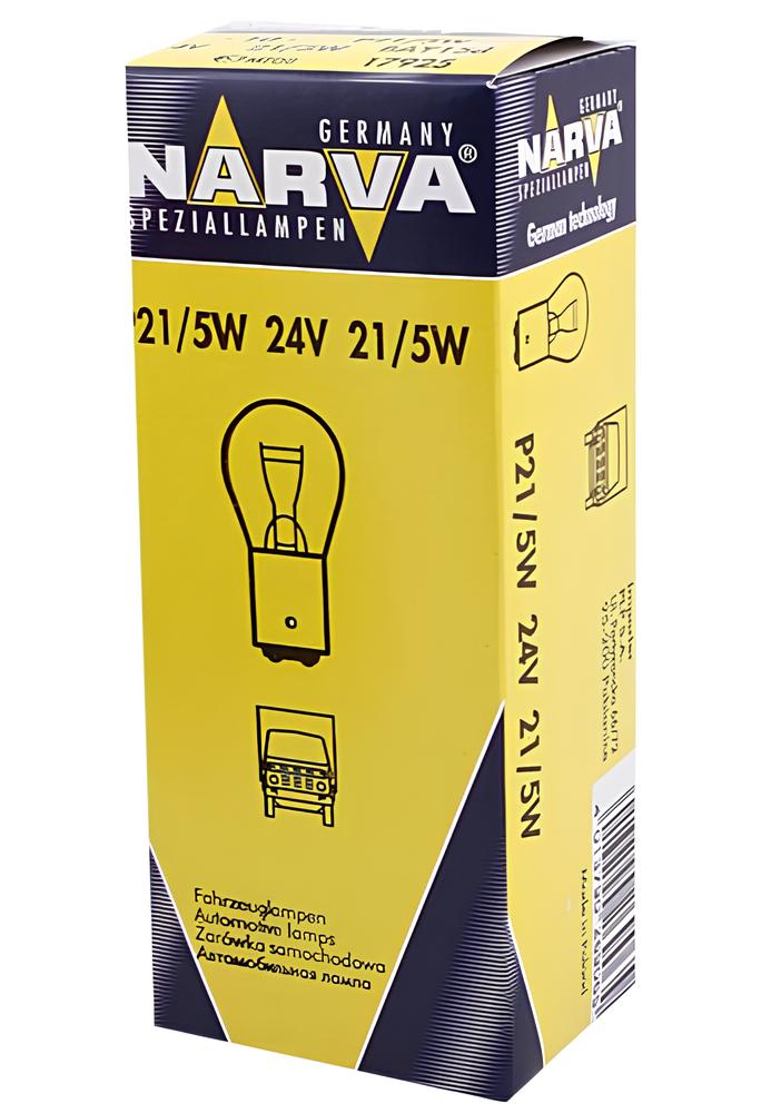 

Лампа P21/5W 24V NVA (упаковка Carton Box 1 шт)
