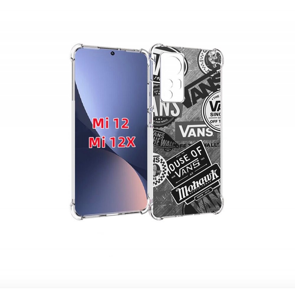 

Чехол бампер MyPads Ванс-постер для Xiaomi 12., Прозрачный, Tocco