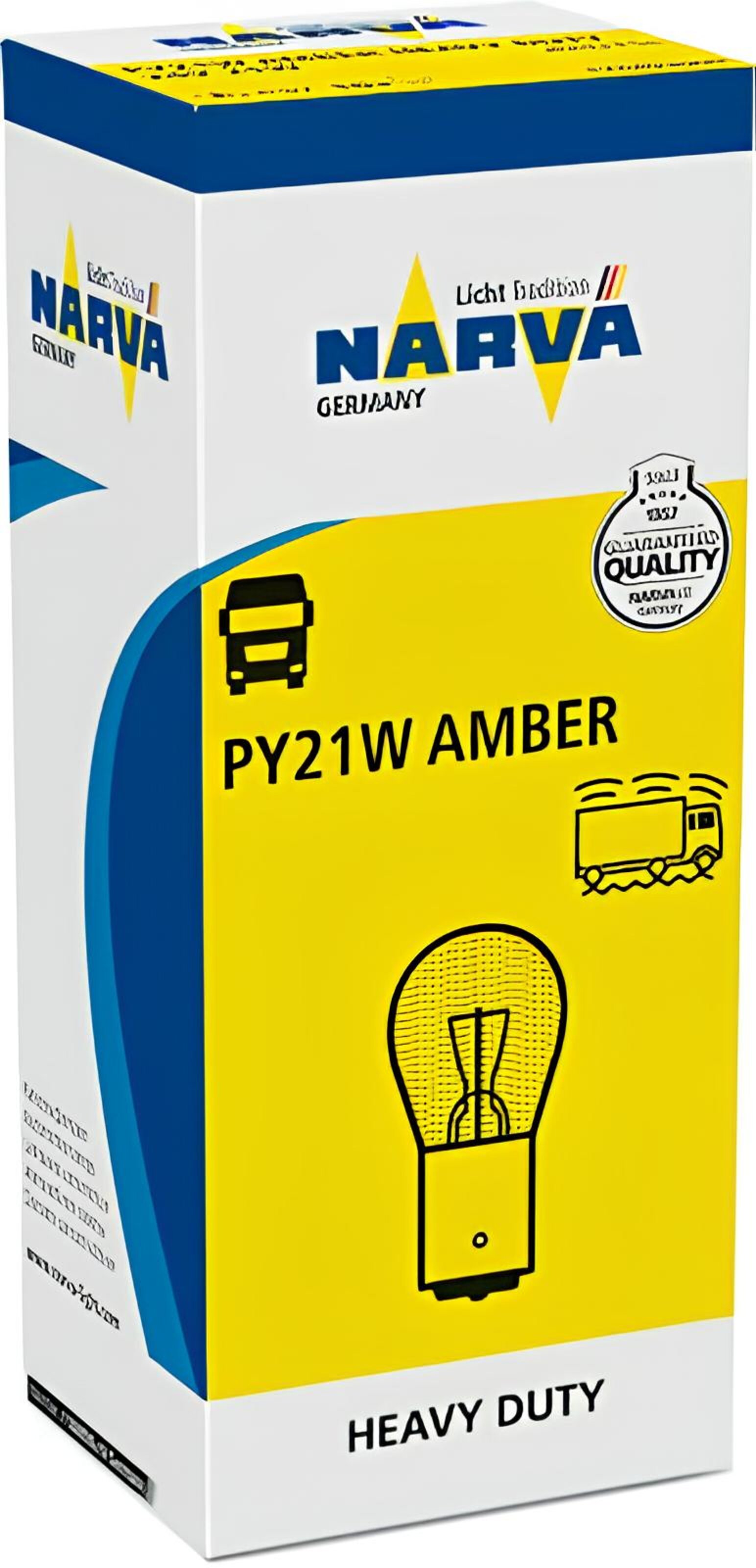 

Лампа PY21W Heavy Duty 24V (упаковка Carton box 1 шт)
