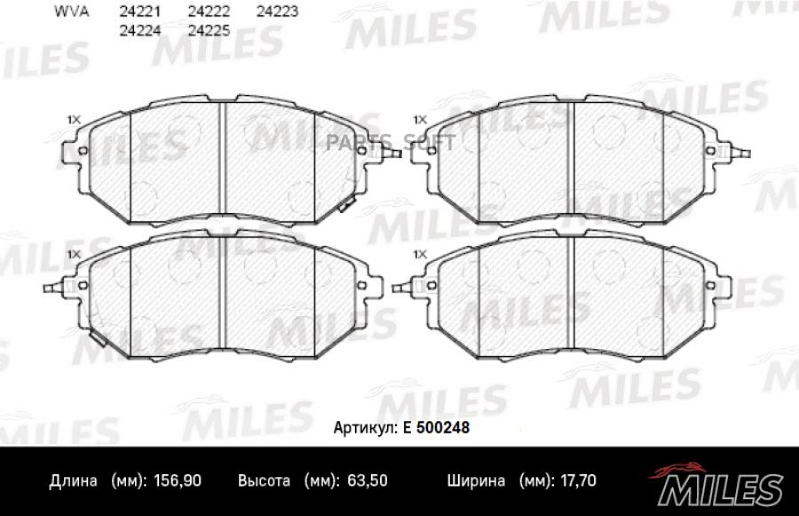 

Колодки тормозные передние SUBARU LEGACY/OUTBACK/TRIBECA 2.0-3.6 03- (ISO 9001) Ceramic