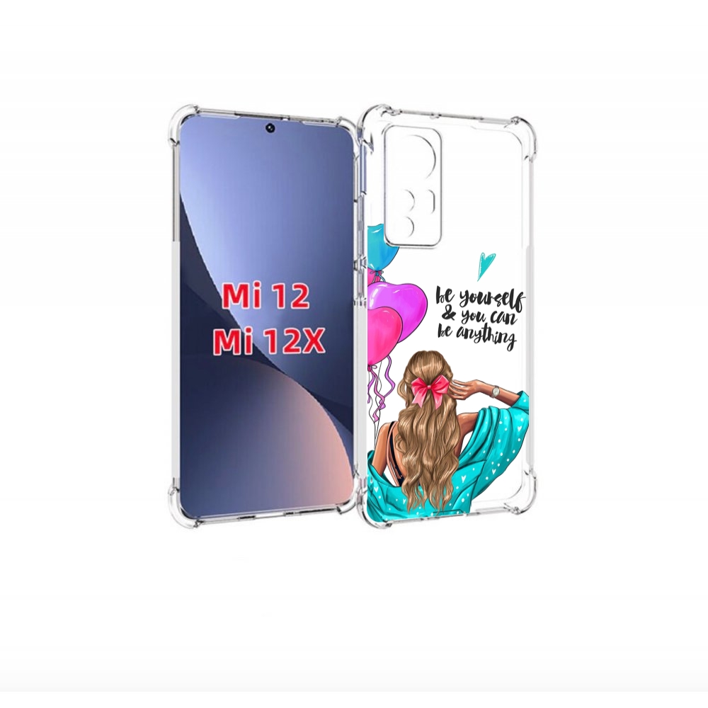 

Чехол бампер MyPads Будь-собой для Xiaomi 12., Прозрачный, Tocco