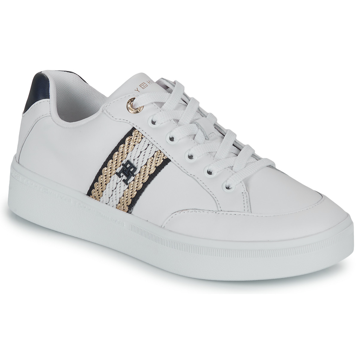 

Кроссовки женские Tommy Hilfiger 24323801 белые 40 EU, Белый, 24323801