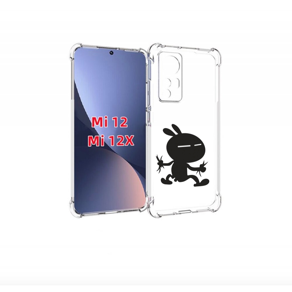 

Чехол бампер MyPads Боец для Xiaomi 12/Xiaomi 12X противоударный, Прозрачный, Tocco