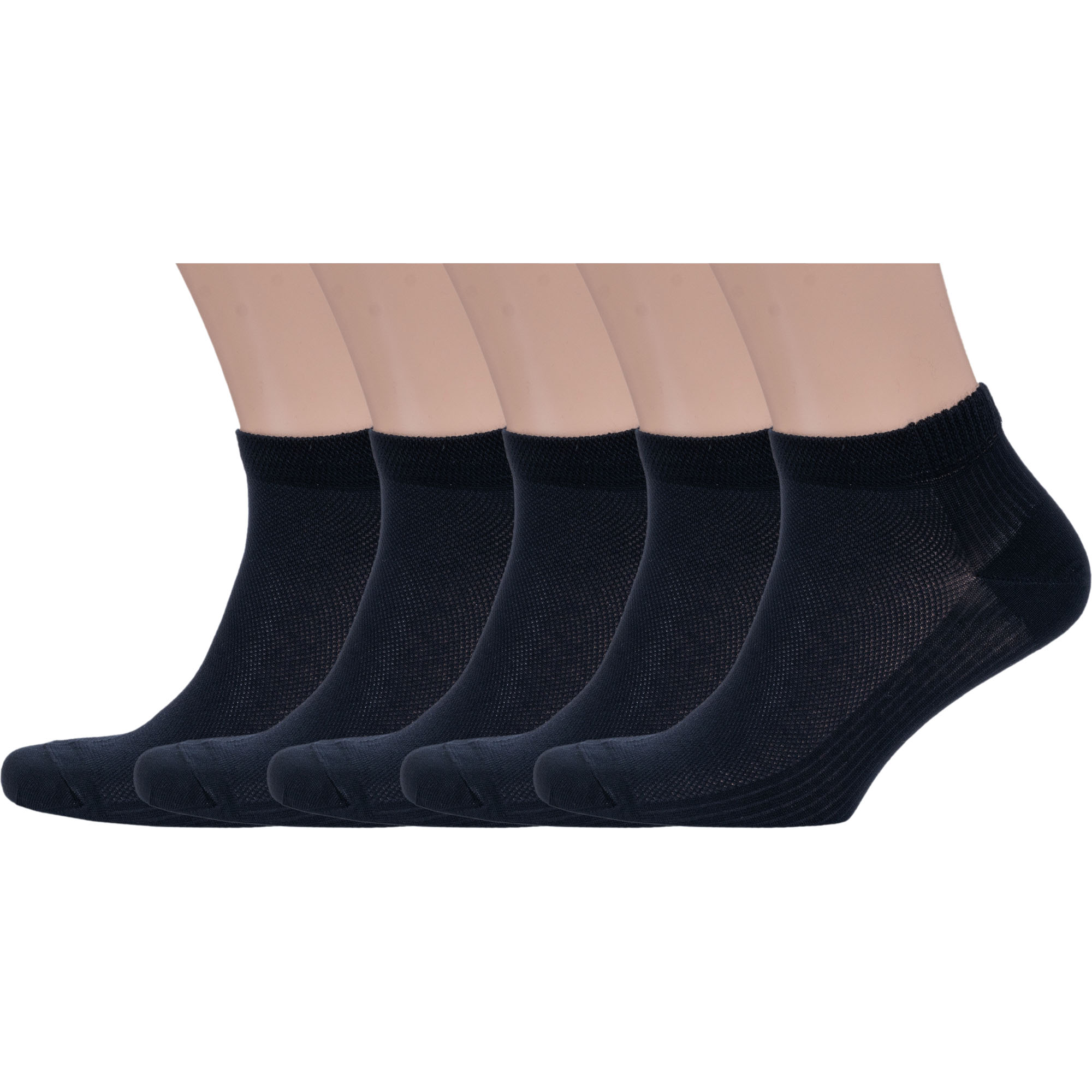 

Комплект носков мужских Grinston socks 5-15D10 черных 25, Черный, 5-15D10