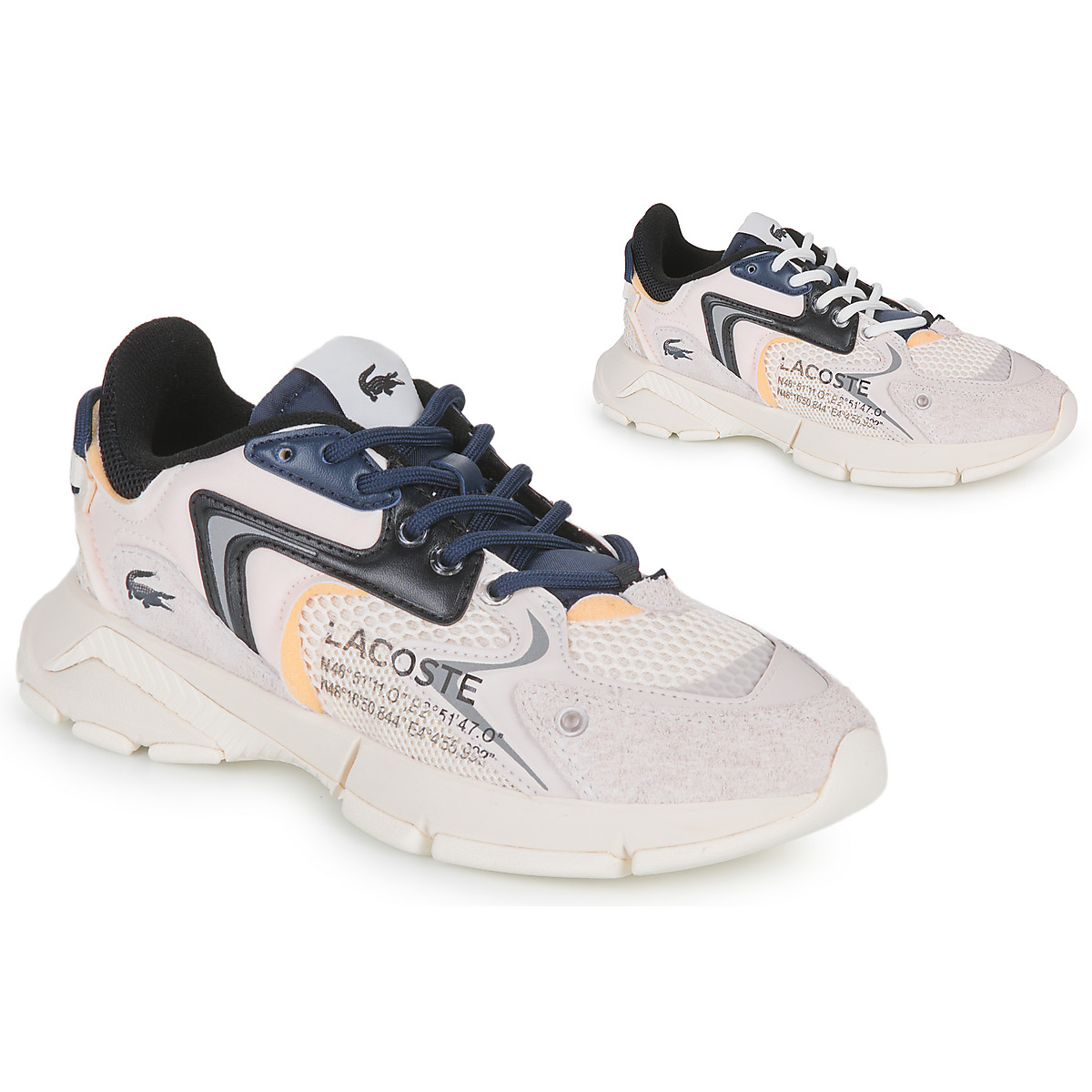 

Кроссовки женские Lacoste 24299344 белые 37 EU, Белый, 24299344
