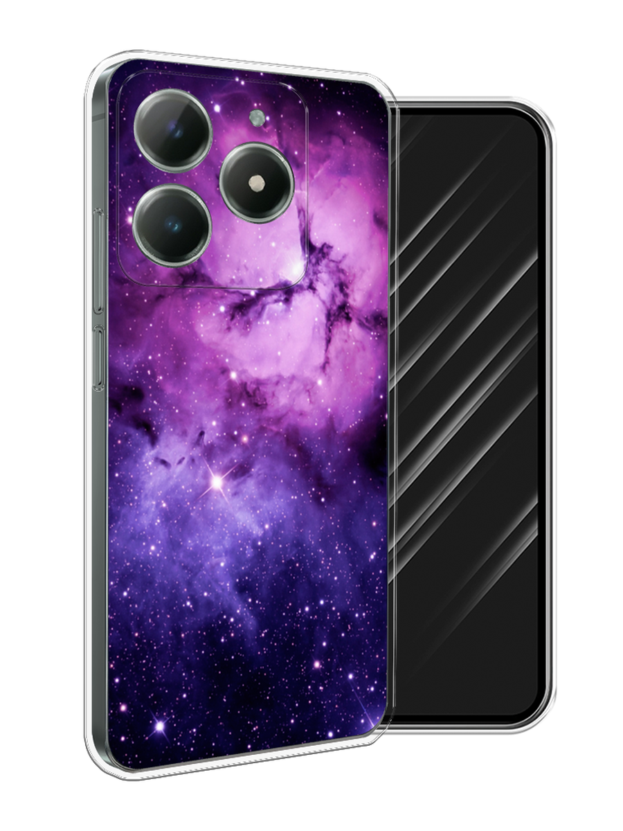 

Чехол Awog на Realme C61 4G (Global) "Космос 18", Фиолетовый;черный;белый, 2518050-1