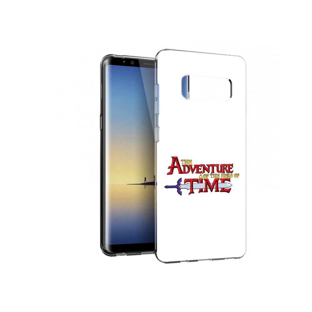 

Чехол MyPads Tocco для Samsung Galaxy Note 8 время приключений логотип, Прозрачный, Tocco
