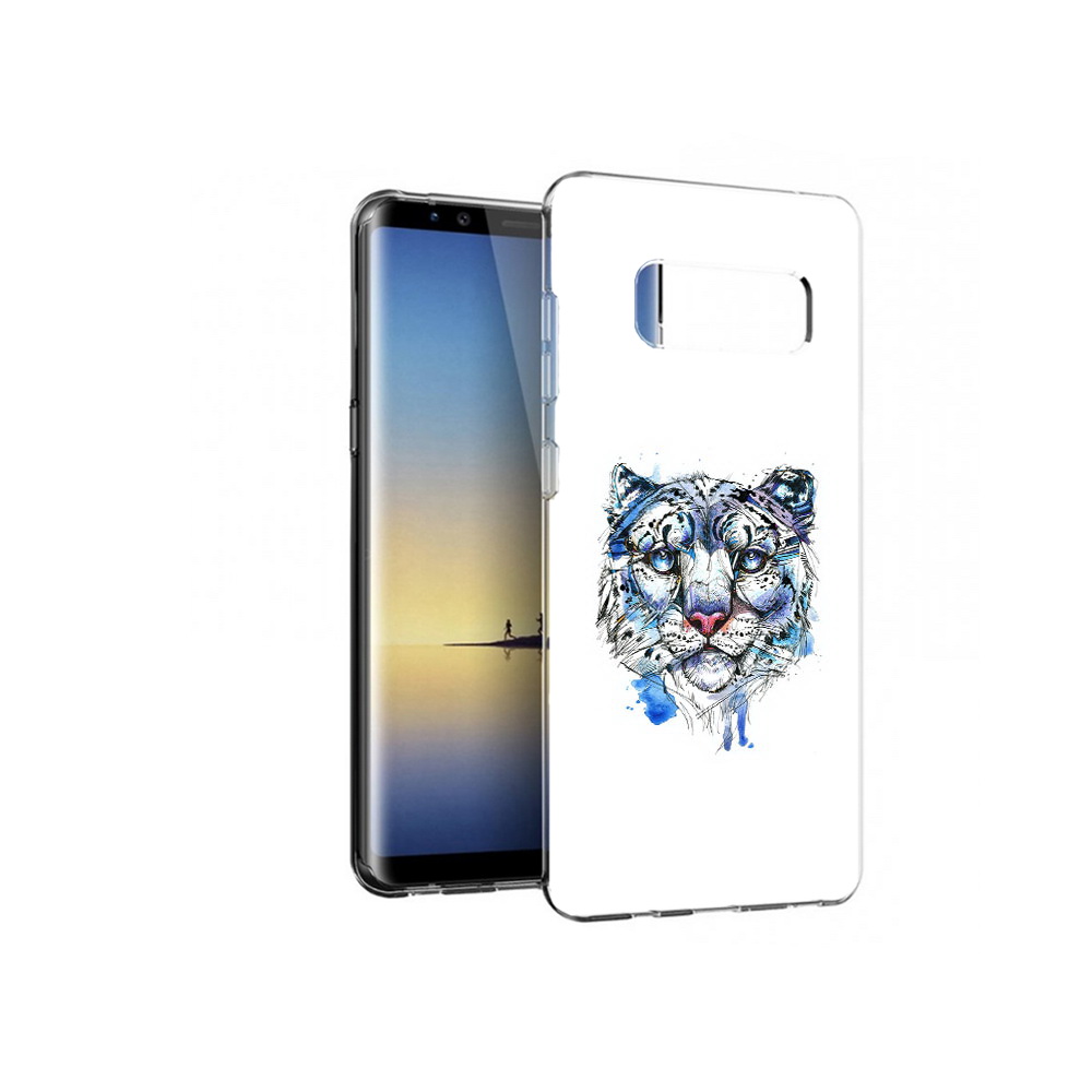 

Чехол MyPads Tocco для Samsung Galaxy Note 8 водяной тигр, Прозрачный, Tocco