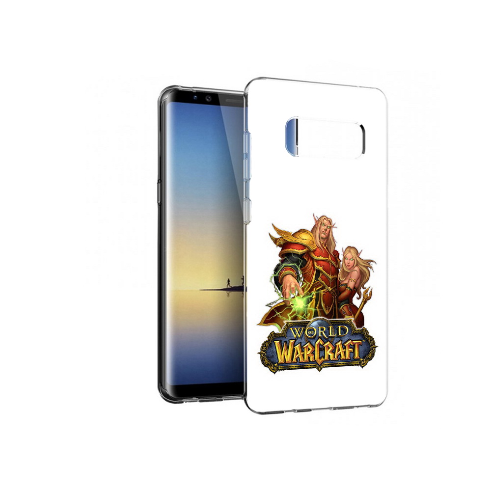 

Чехол MyPads Tocco для Samsung Galaxy Note 8 варкрафт2, Прозрачный, Tocco