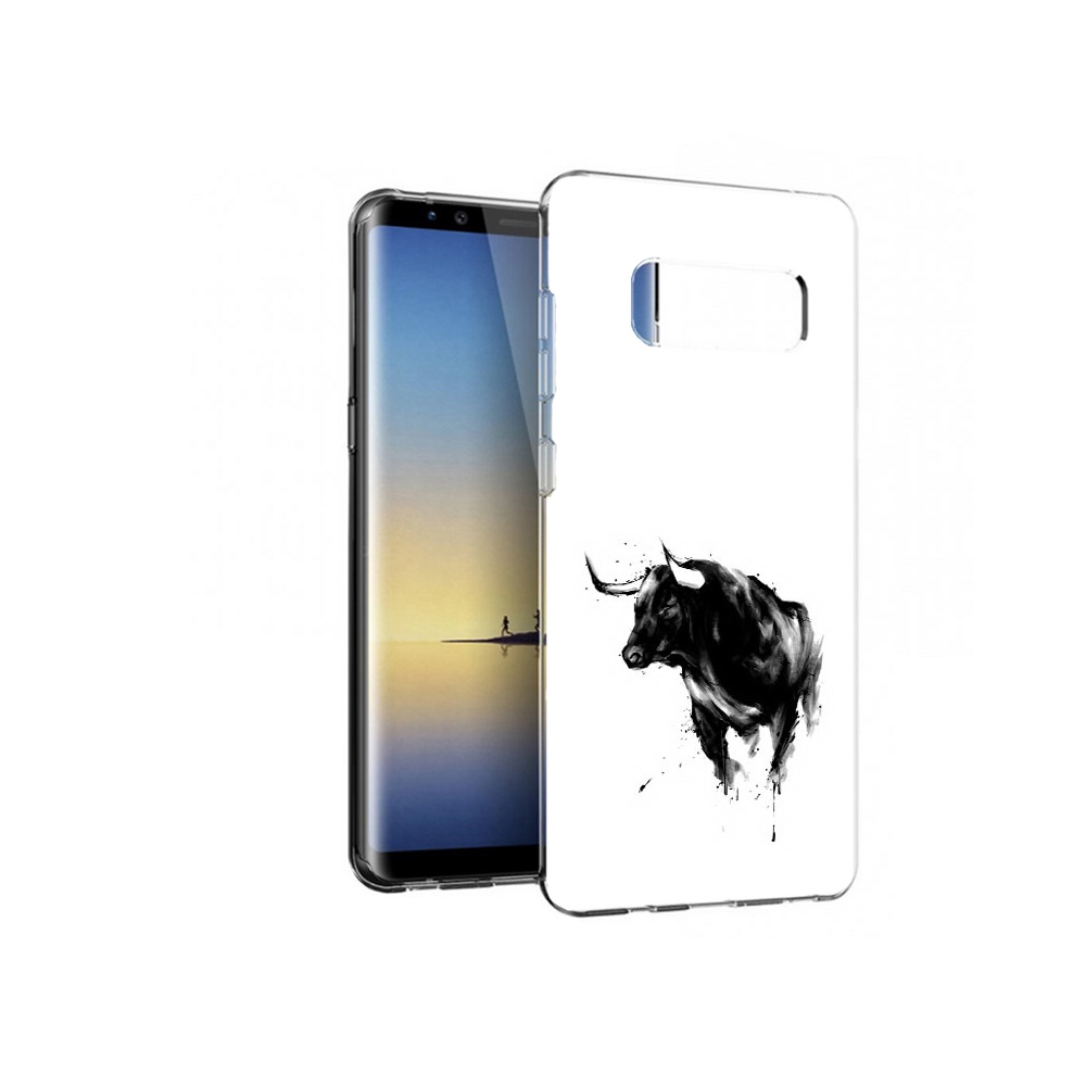 

Чехол MyPads Tocco для Samsung Galaxy Note 8 бык, Прозрачный, Tocco