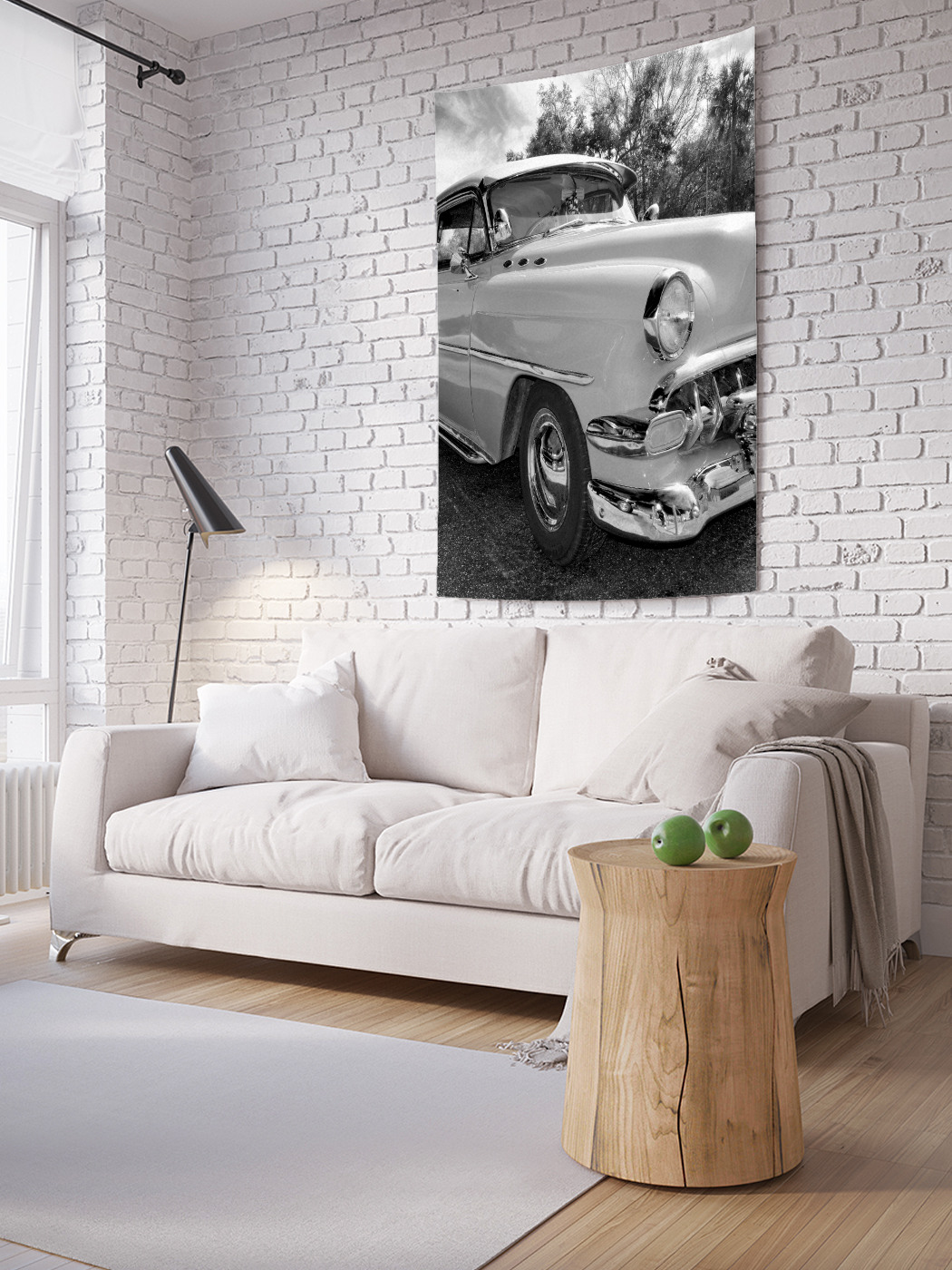 

Вертикальное фотопанно на стену JoyArty Старая фотография автомобиля 150x200 см, Старая фотография автомобиля