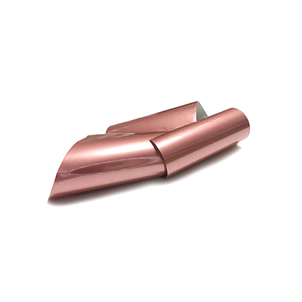 фото Набор, runail, фольга для дизайна ногтей «поталь», 4x100 см, розовое золото, 3 шт. runail professional