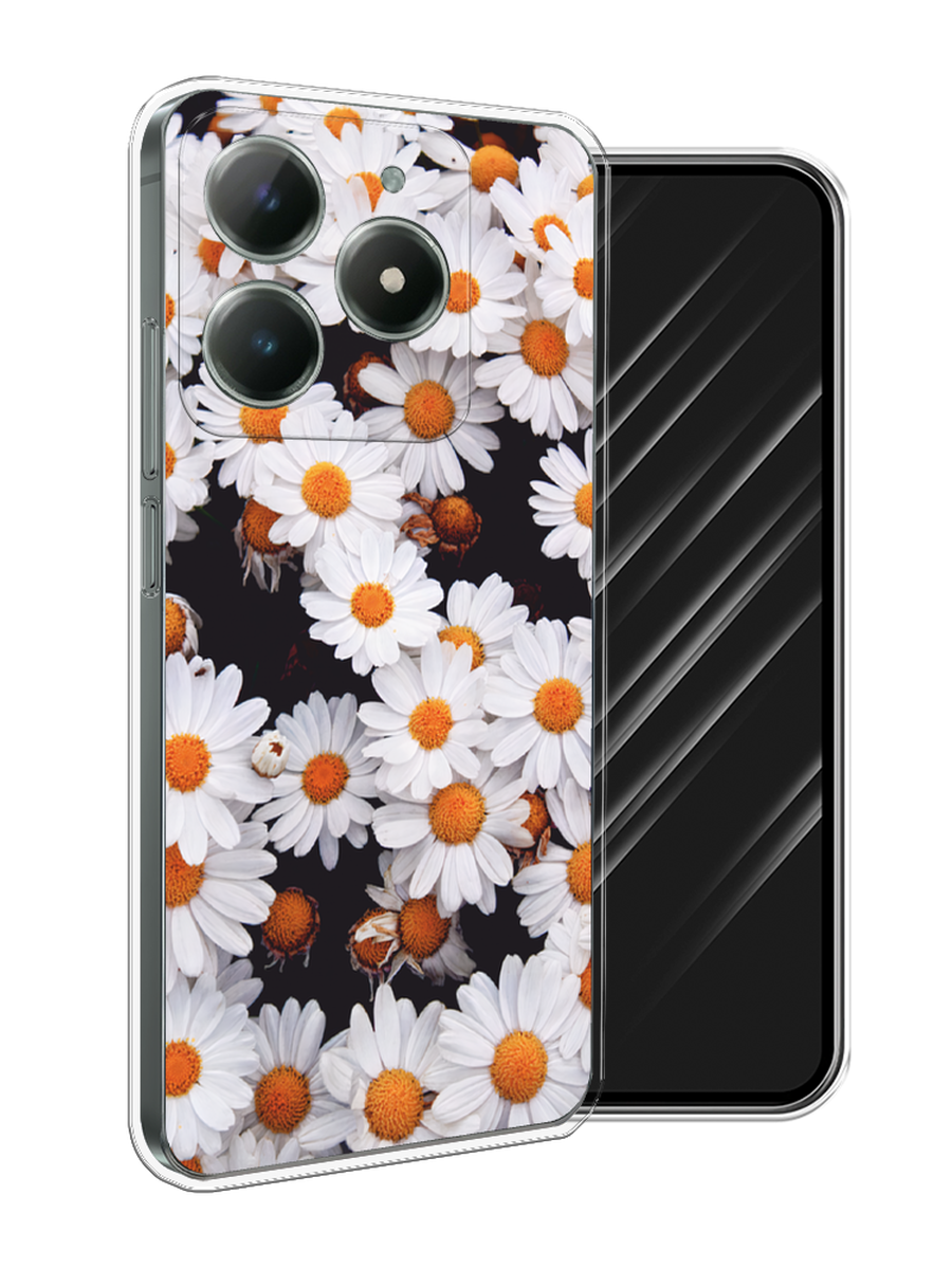 

Чехол Awog на Realme C61 4G (Global) "Ромашковое поле", Белый, 2518050-1