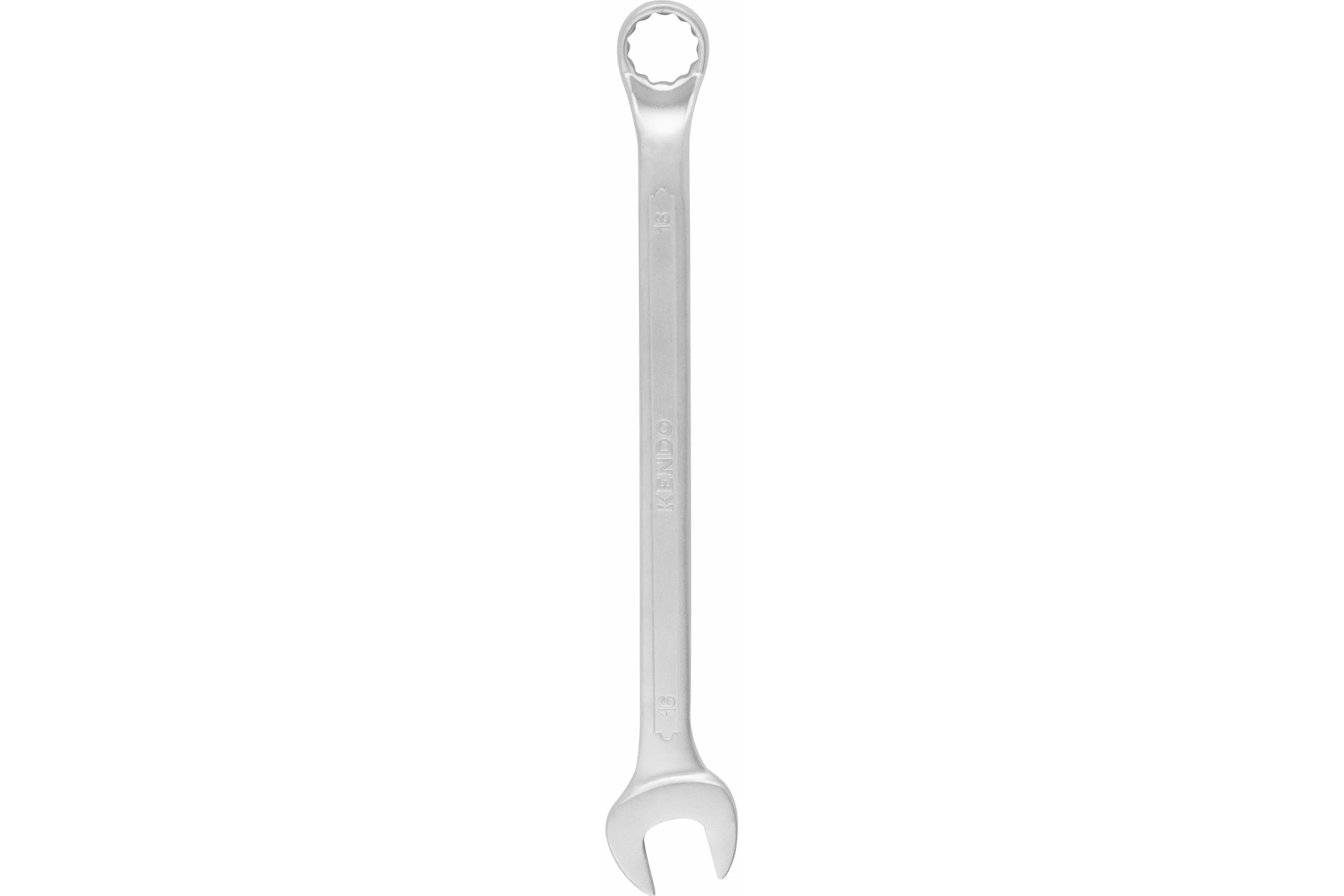 KENDO Комбинированный гаечный ключ со смещением, 16 мм 15216