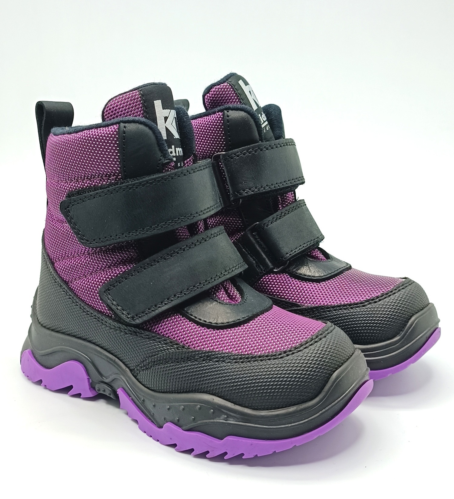 Ботинки детскийKidmen 1133634, фиолетовый ,28 резиновая петля red skill 5 фиолетовый