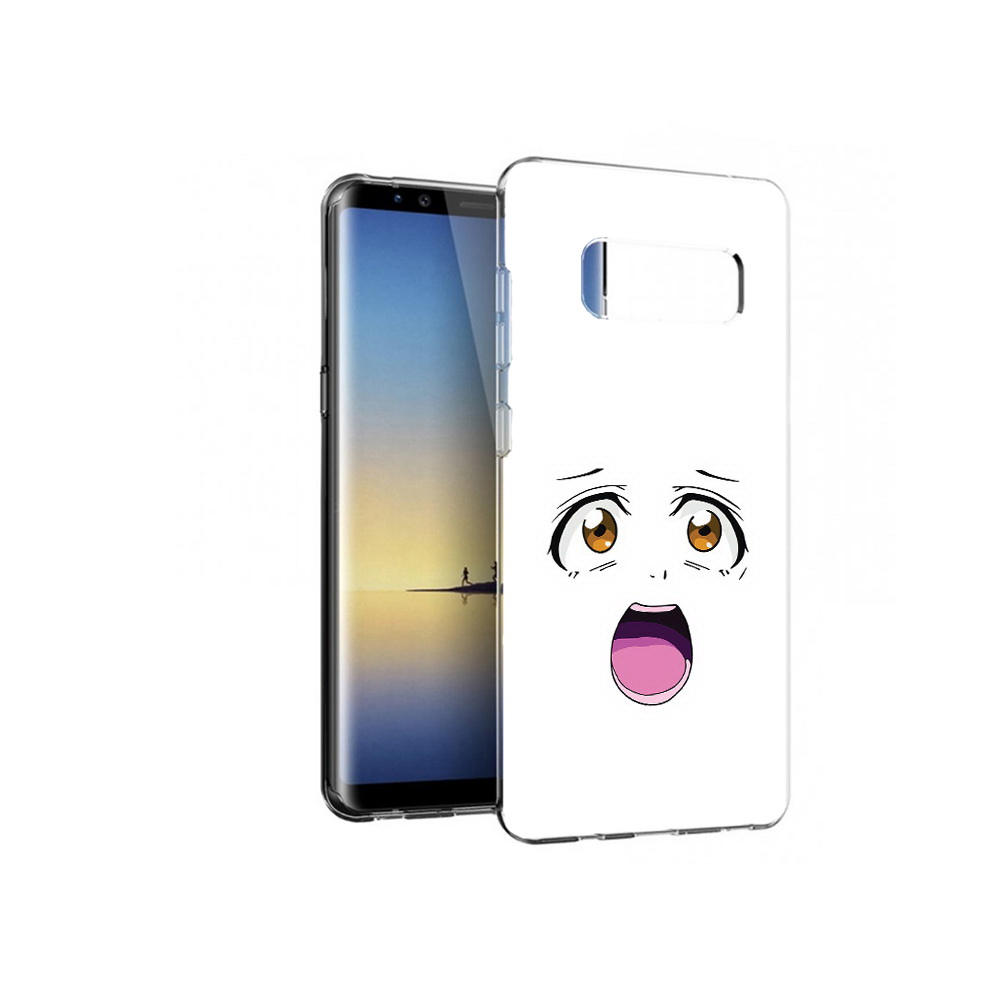

Чехол MyPads Tocco для Samsung Galaxy Note 8 аниме лицао, Прозрачный, Tocco