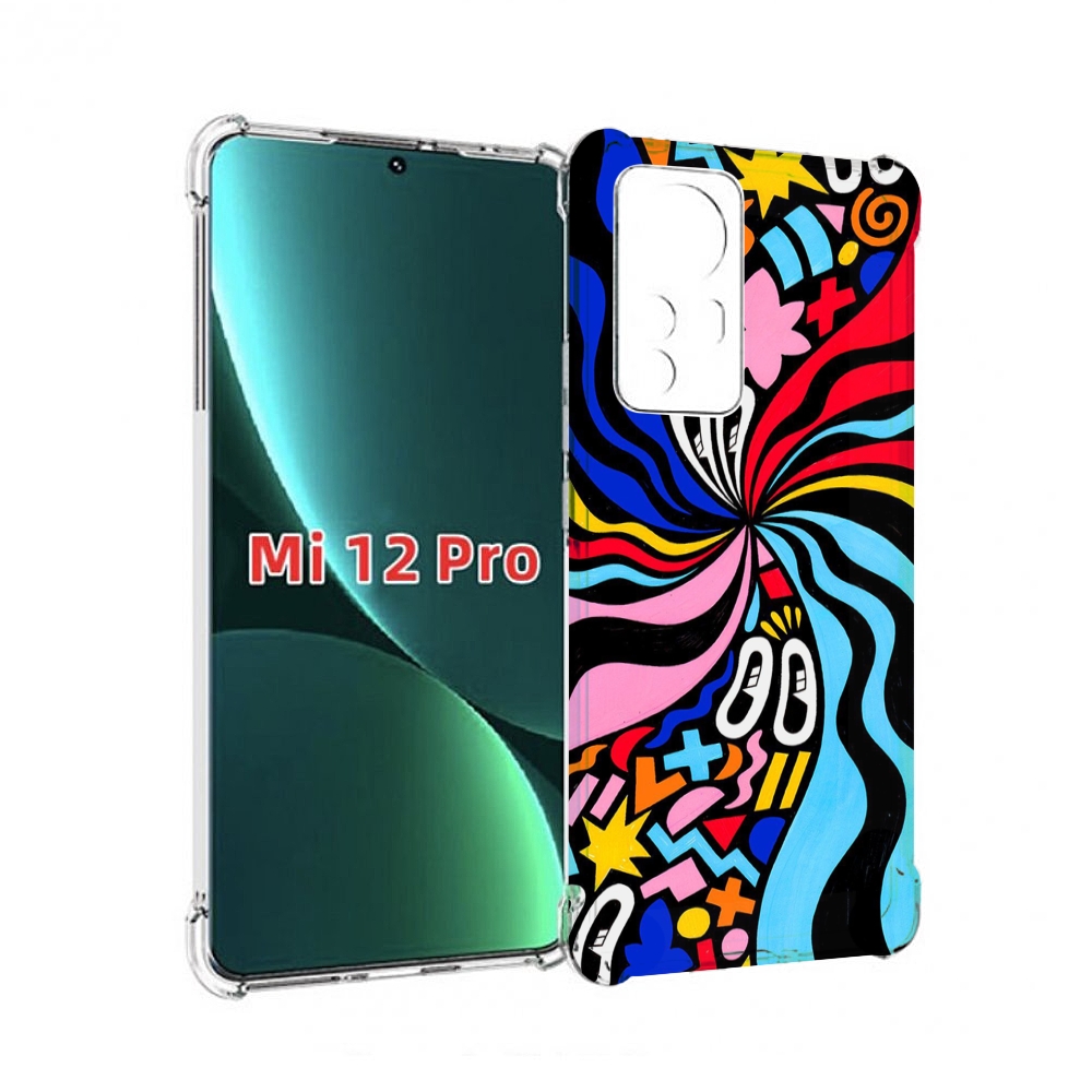 

Чехол MyPads волнистая-абстракция для Xiaomi 12S Pro, Прозрачный, Tocco