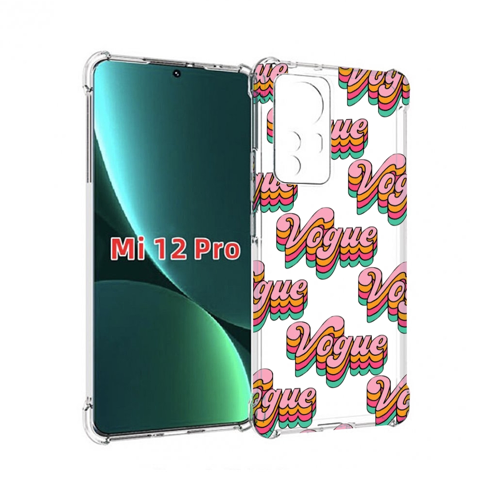 

Чехол MyPads вогуе для Xiaomi 12S Pro, Прозрачный, Tocco