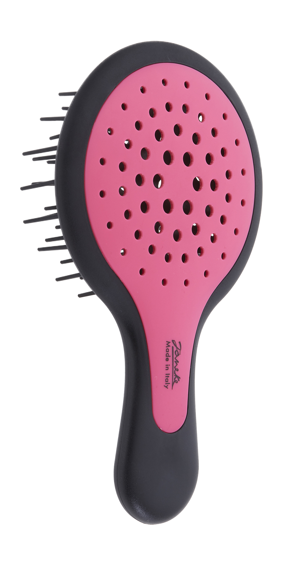 

Щетка для волос Janeke Mini Superbrush Black and Pink