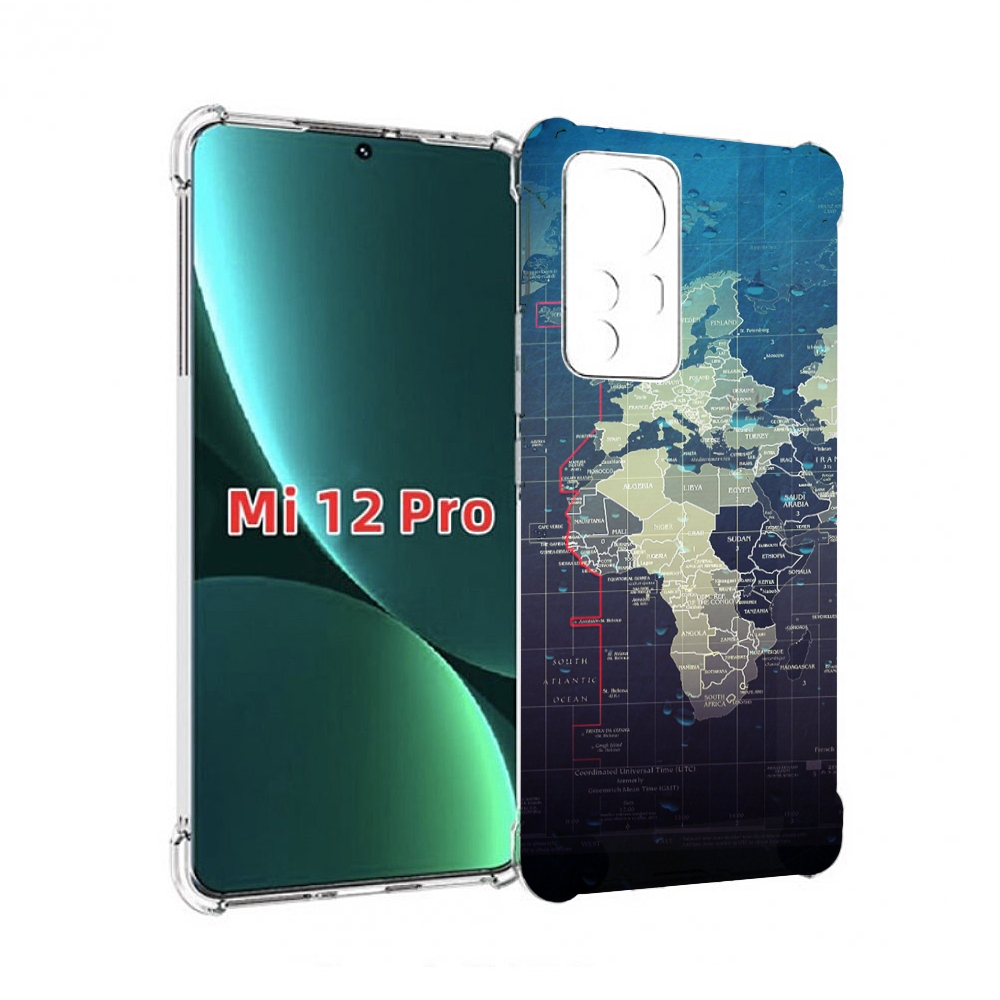 

Чехол MyPads бункер-анклава для Xiaomi 12S Pro, Прозрачный, Tocco