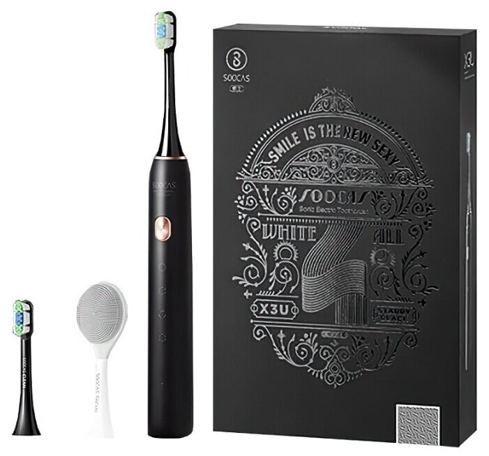 фото Электрическая зубная щетка soocas x3u sonic electric toothbrush smile is the new sexy bl