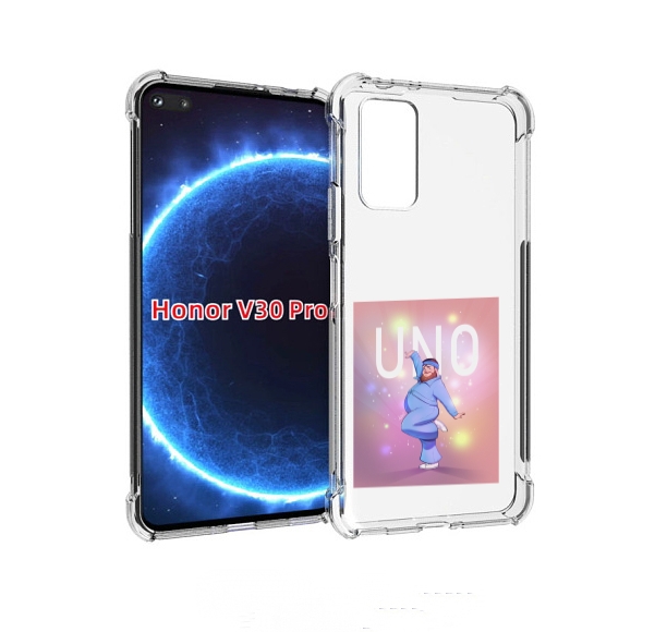 

Чехол бампер MyPads UNO-танцор для Honor V30 Pro, Прозрачный, Tocco