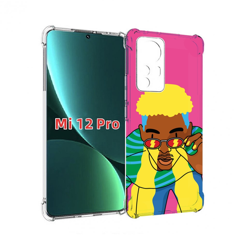 

Чехол MyPads бразилец для Xiaomi 12S Pro, Прозрачный, Tocco