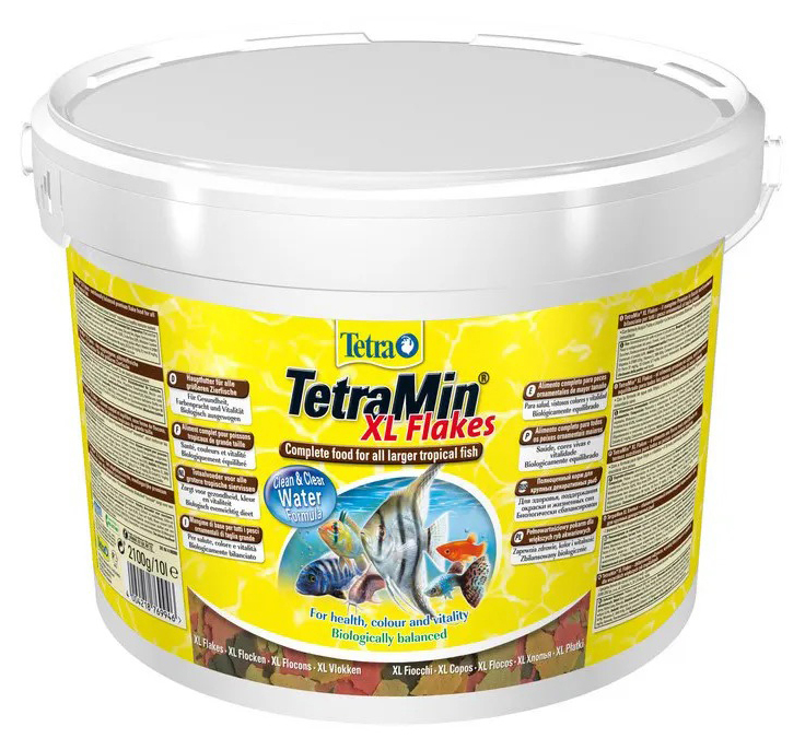 Корм для аквариумных рыбок Tetra Tetramin XL Flakes хлопья, 2 шт по 10 л